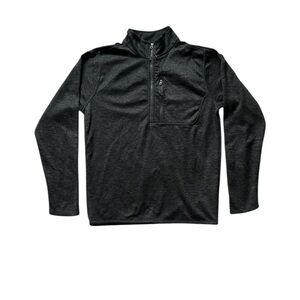 NWOT The North Face Men’s Cayonlands 1/2 Zip Pullover Fleece Dark Heather Gray